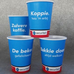 high gloss enkelwandige cup