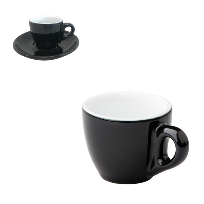Style Espresso kop zwart 7cl