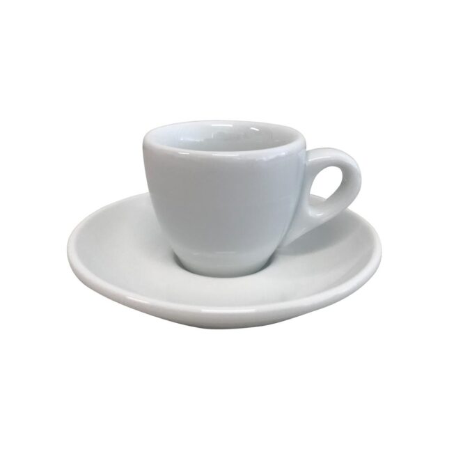 Style Espresso SET kop+schotel wit 7cl