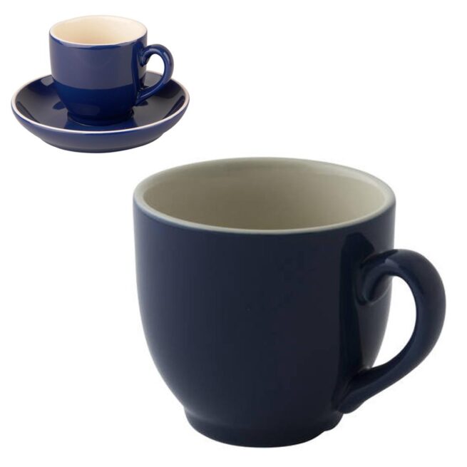 Robusta Koffie kop blauw 14cl