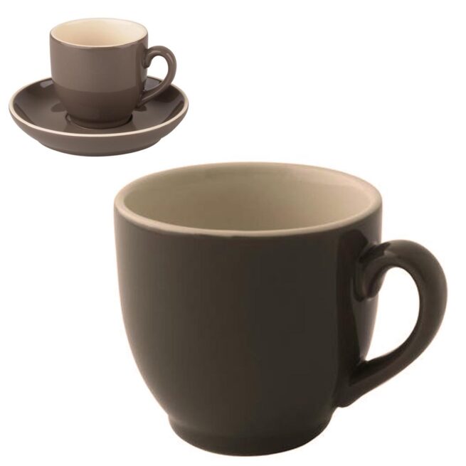 Robusta Koffie kop grijs 14cl