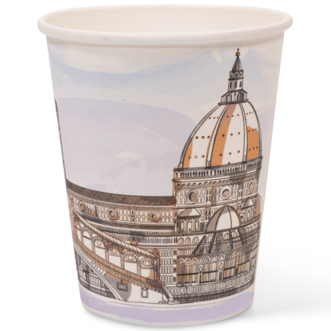 Bedrukte Cappuccino To Go beker