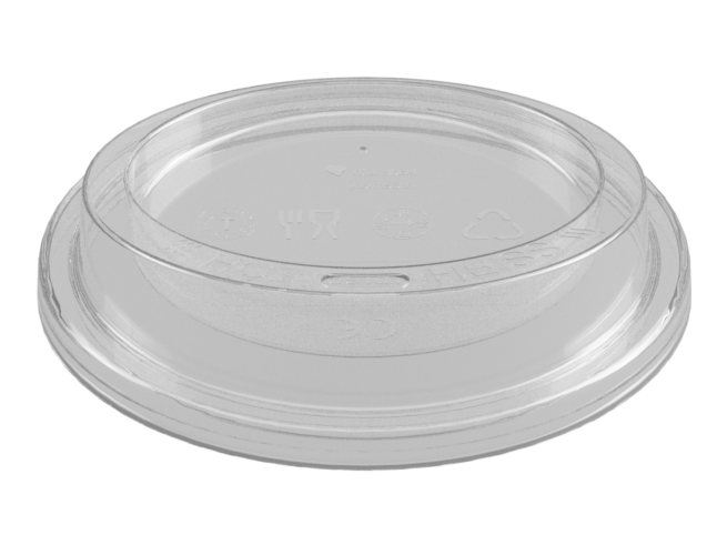 Transparante drink deksel voor Ökocup To-Go beker 180ml en 225ml
