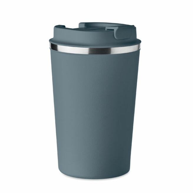 Luxe RVS Dubbelwandige Reisbeker To-Go 350ml Petrol