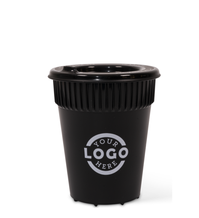 Herbruikbare NickNack klein formaat beker 120ml-Grijs