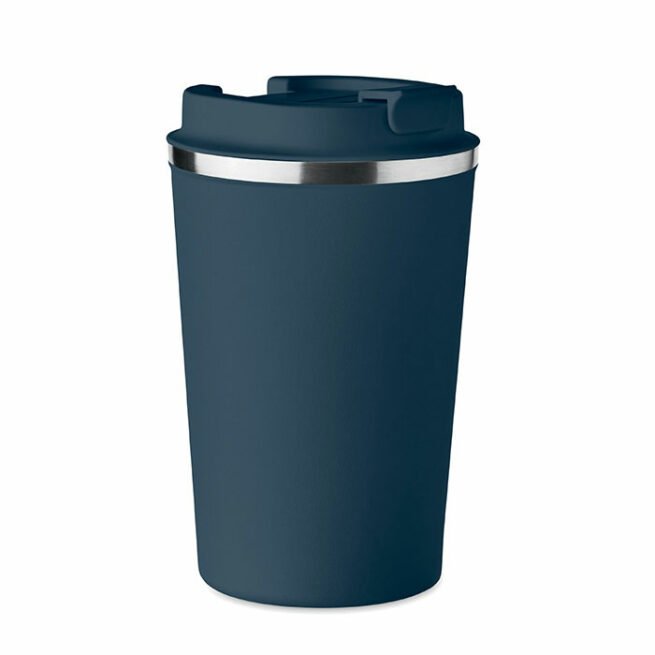 Luxe RVS Dubbelwandige Reisbeker To-Go 350ml Marine