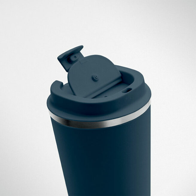 Luxe RVS Dubbelwandige Reisbeker To-Go 350ml Marine