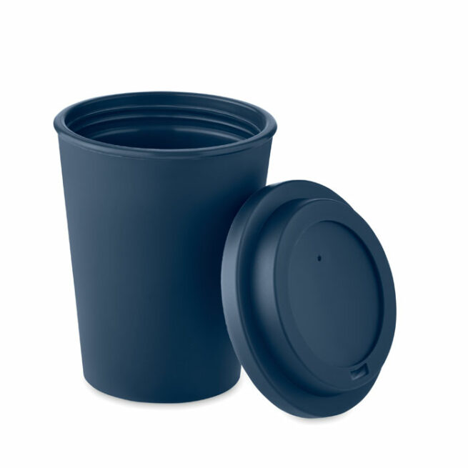 Dubbelwandige Reisbeker To-Go 300ml Blauw